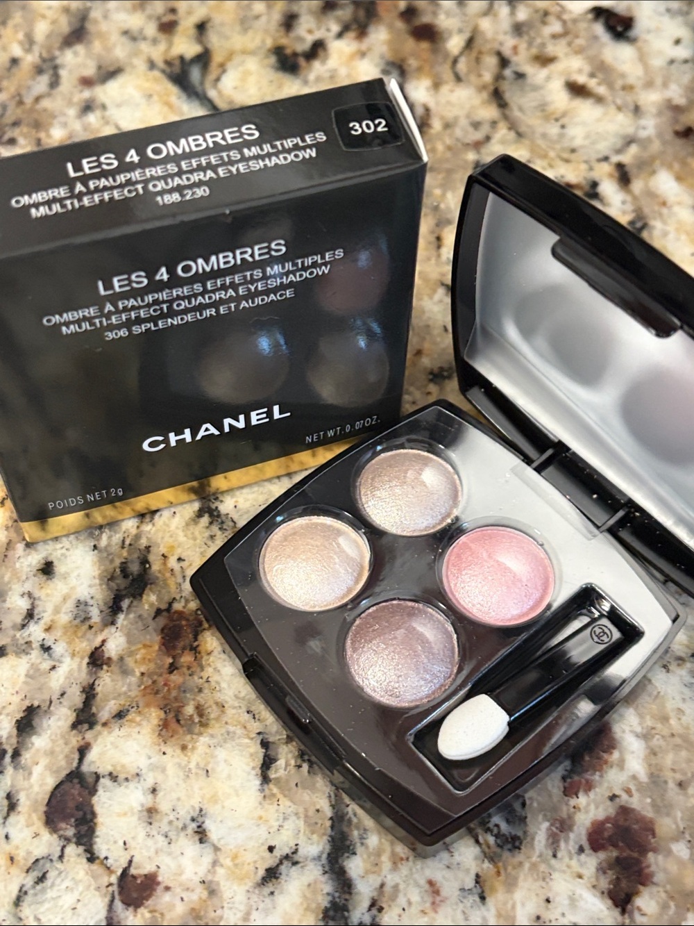⚡️💋CHANEL Les 4 Ombres Quad Eyeshadow 302